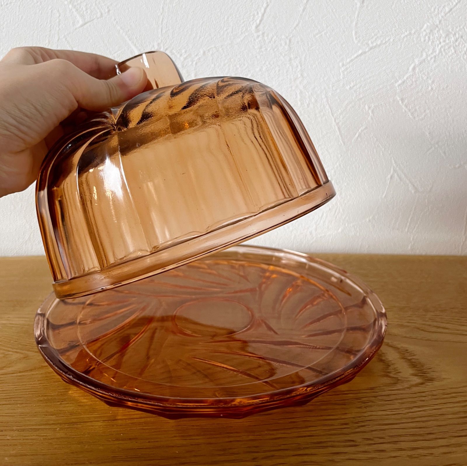 フランスアンティーク ガラスドーム - メルカリ