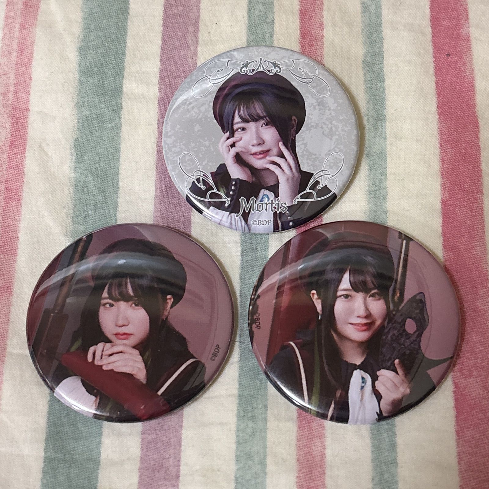 Ave Mujica アーティスト缶バッジ　若葉睦　渡瀬結月　モーティス バンドリ Ave Mujica アーティスト 缶バッジ vol.1 アテ缶 渡瀬結月