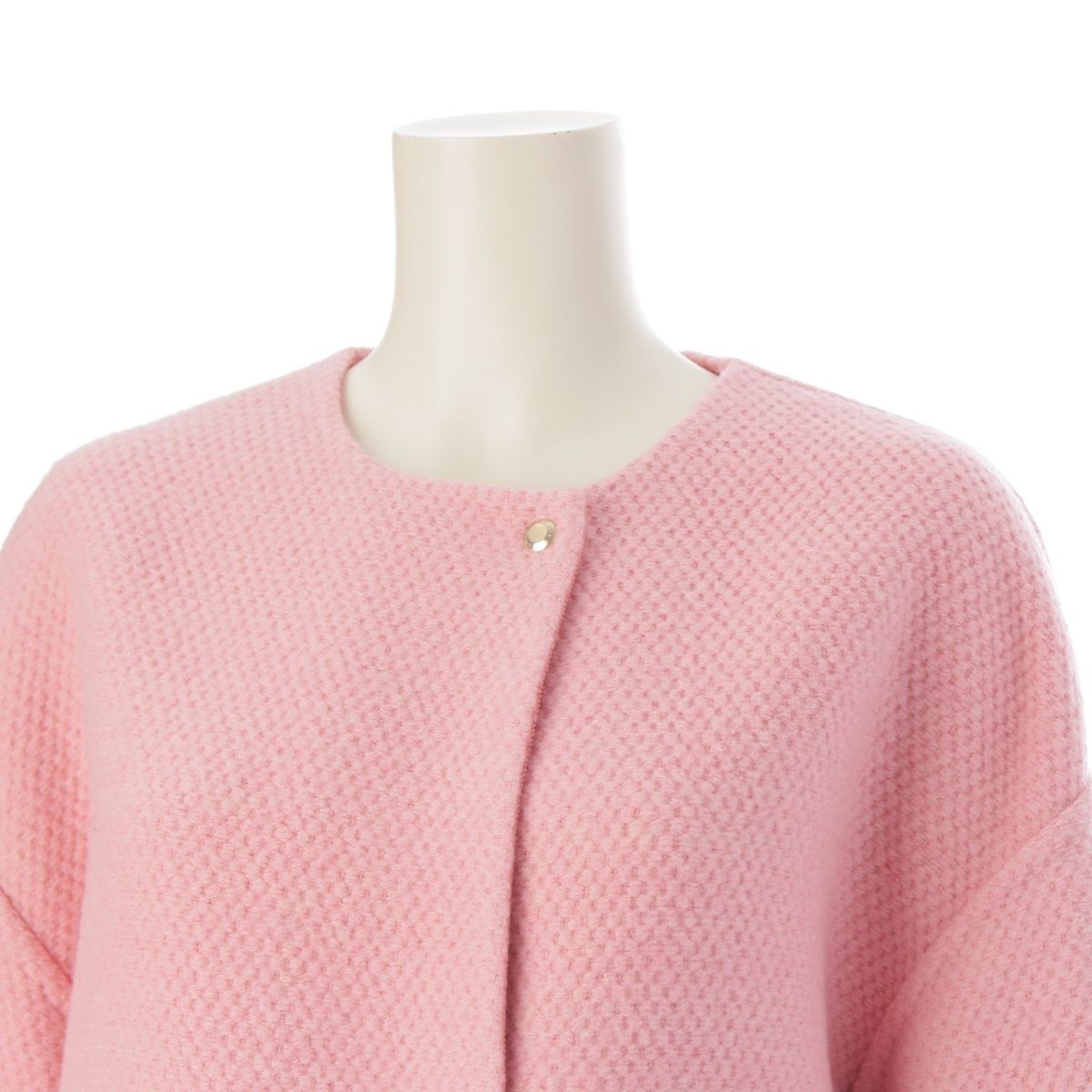 ドゥロワー 24AW WINTER2 ウール カシミヤ混 ポップコーン ケヌキ ノー