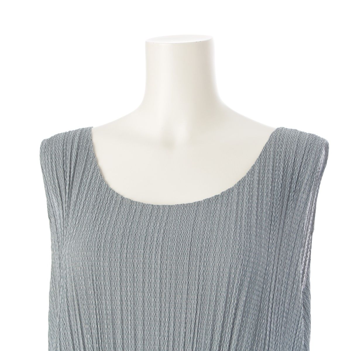 プリーツプリーズ イッセイミヤケ サンプル品 Aライン ノースリーブ