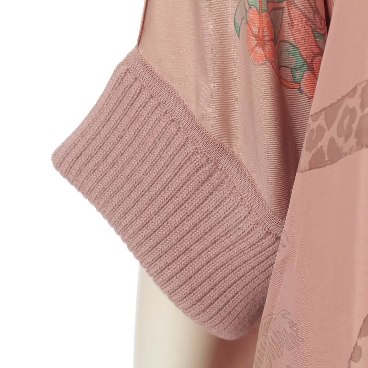 エルメス Hermès アルパカ ニット ワンピース チュニック38 エルメス シルク アルパカ ジャングルラブ ワンピース チュニック