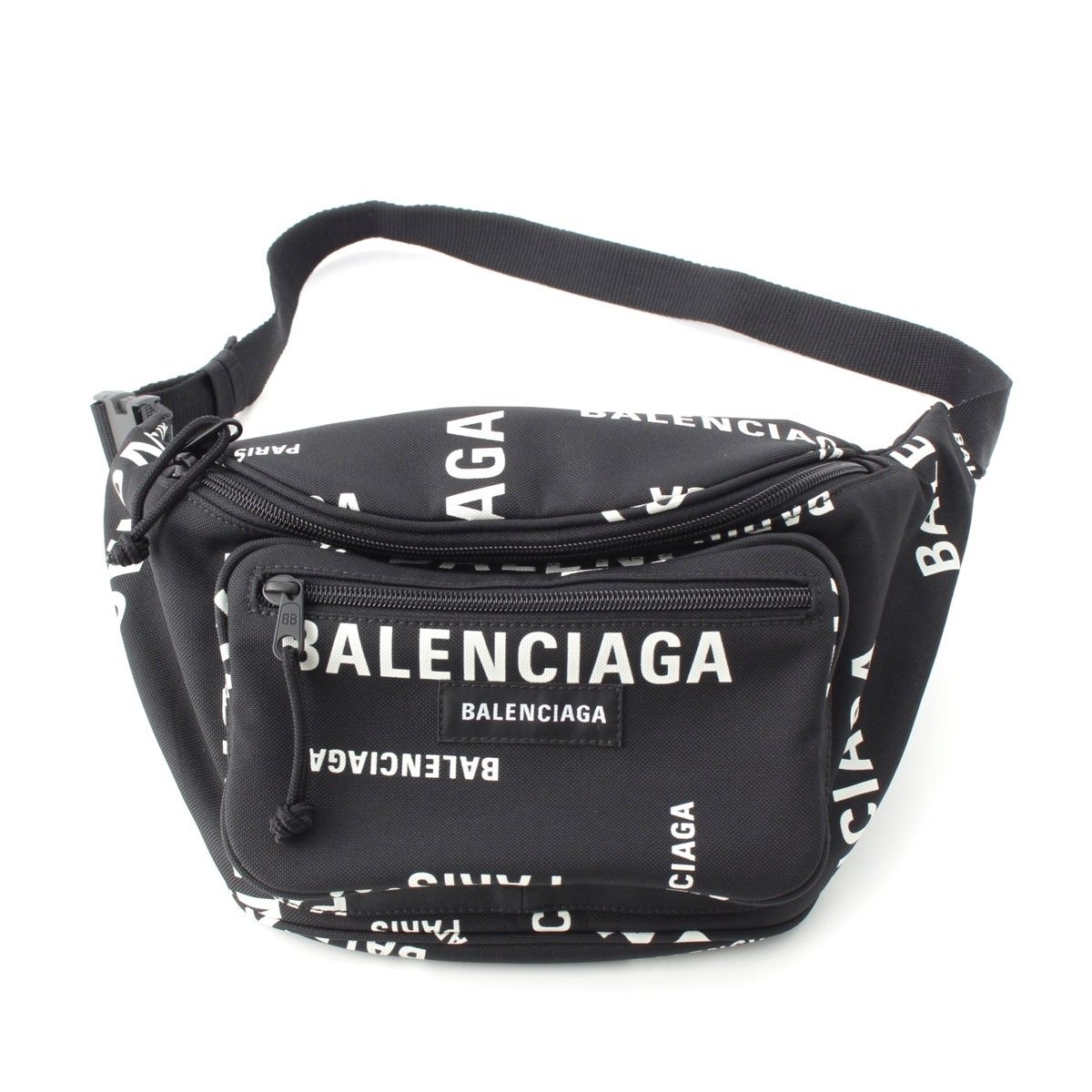バレンシアガ エクスプローラー ロゴプリント ボディバッグ