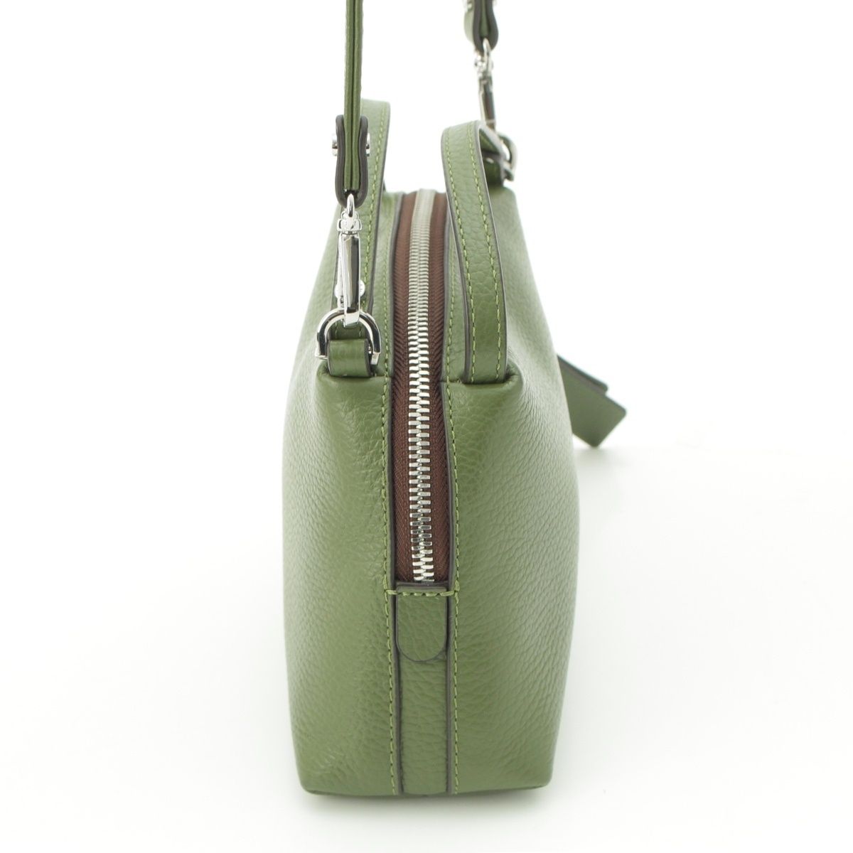 ジャンニキャリーニ アリファ レザー スモール 2WAY ハンドバッグ  