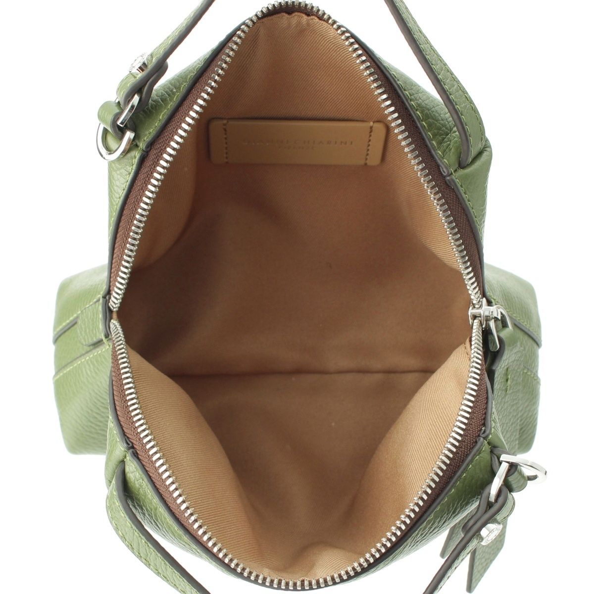 ジャンニキャリーニ アリファ レザー スモール 2WAY ハンドバッグ  