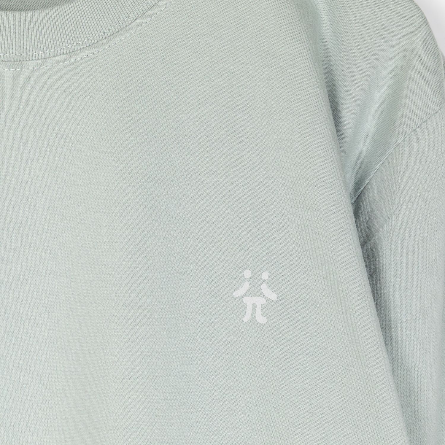 WAVE OF SAND | NICOLAS TIRABASSO PRINT LS TEE (SEAFOAM) 長袖 ロングスリーブ Tシャツ ロゴ グラフィック プリント トップス メンズ グリーン