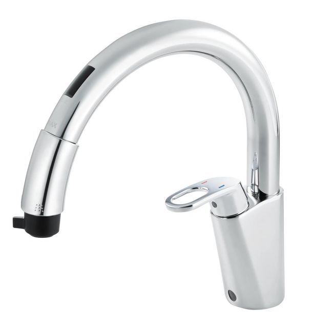 送料無料】LIXIL ( リクシル ) INAX ハンドシャワー付 タッチレス 混合