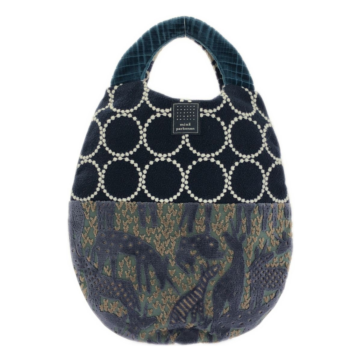 美品】 mina perhonen / ミナペルホネン | piece，egg bag ピース 