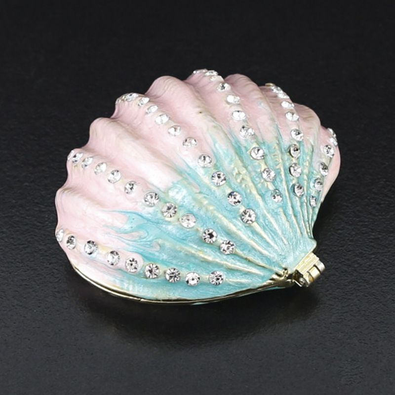 新品未使用 ジュエリーボックス型 水嵌め福柄工芸贈答品 彩絵 メーカー