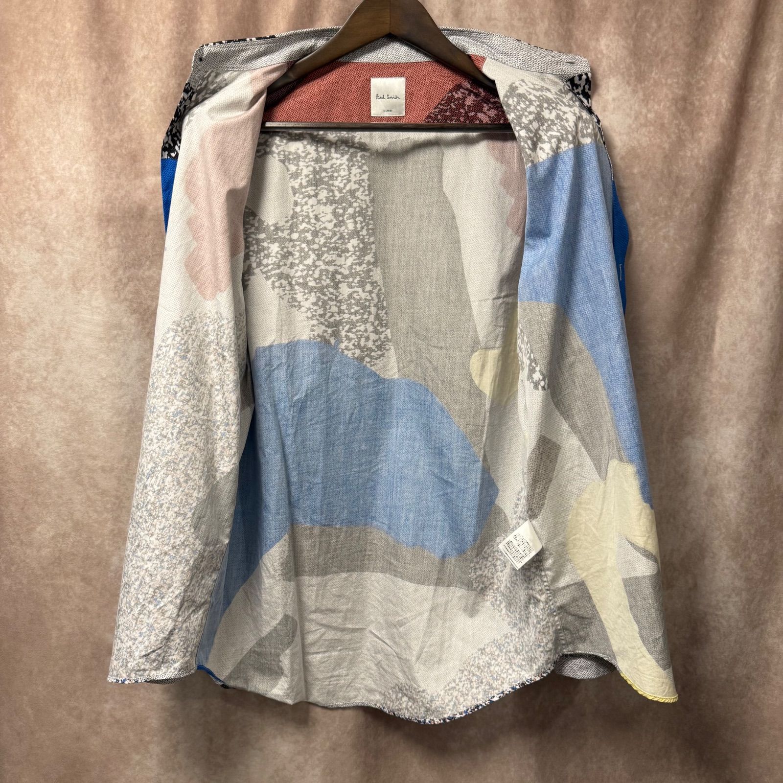 Paul Smith ポールスミス 総柄シャツ XL マルチカラー アートプリント