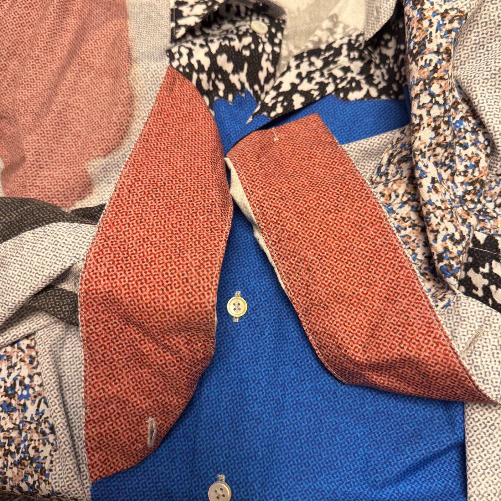 Paul Smith ポールスミス 総柄シャツ XL マルチカラー アートプリント