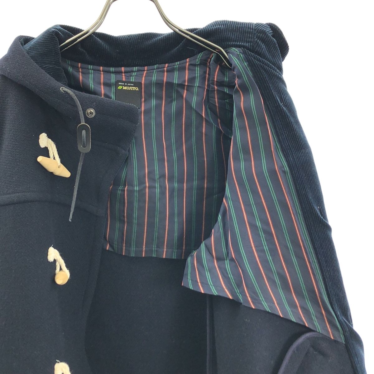 MOJITO / モヒート | ウール ダッフルコート | M | ネイビー | メンズ
