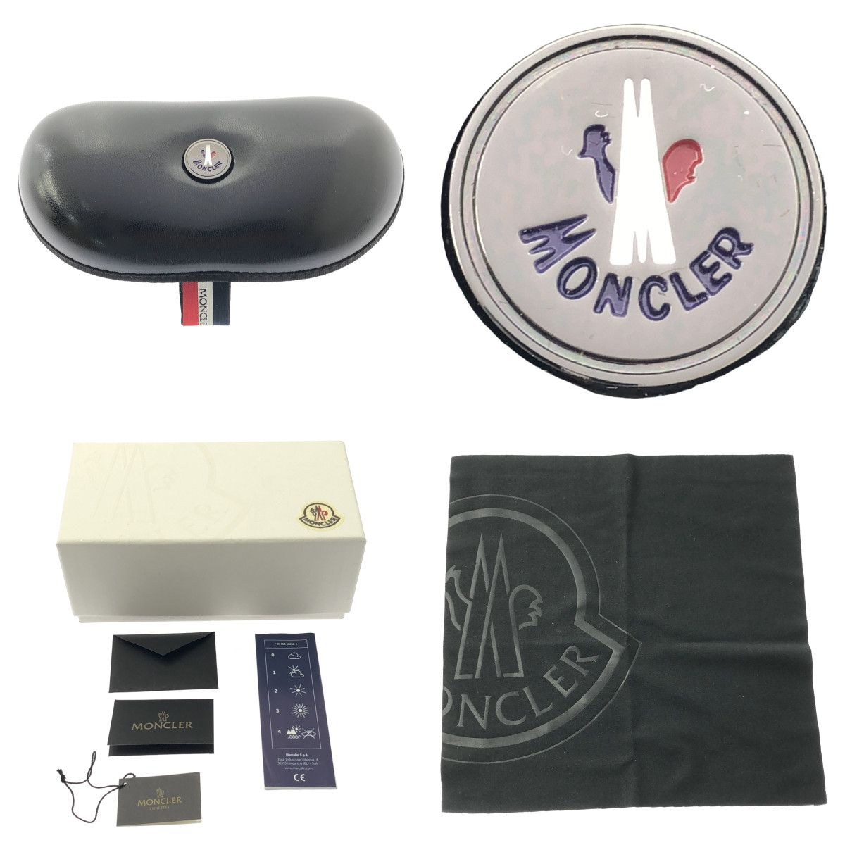 美品】 MONCLER / モンクレール | ××FRAGMENT DESIGN / ウェリントン型