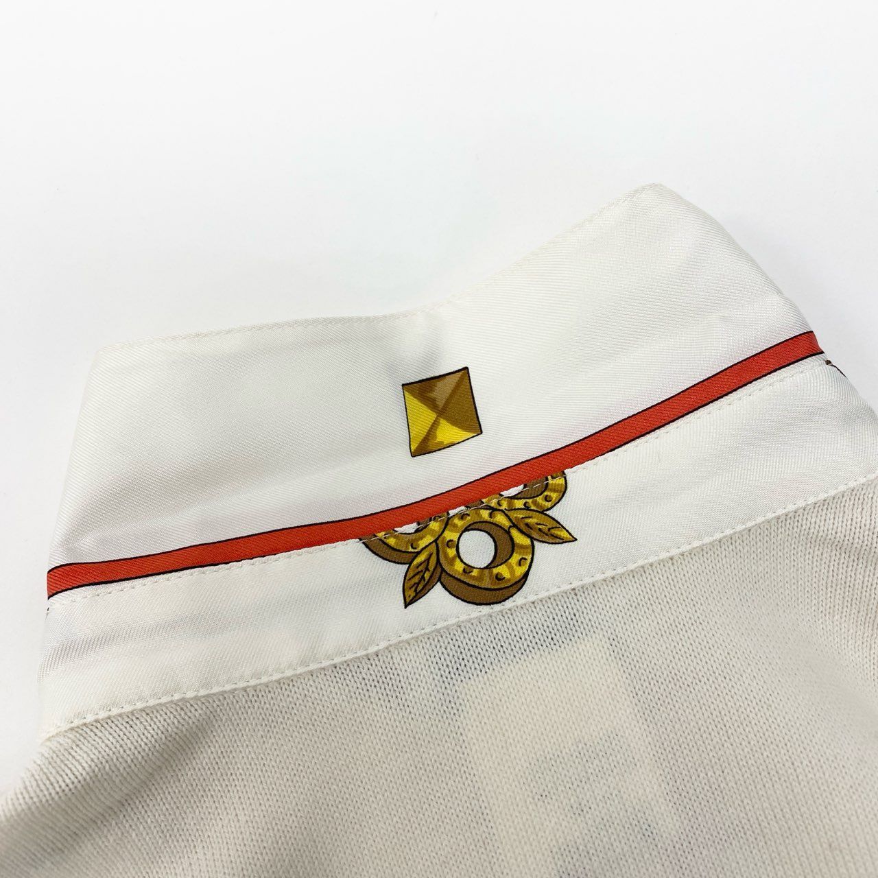 87a29 HERMES エルメス 長袖シャツ 長袖ニットセーター 異素材切替