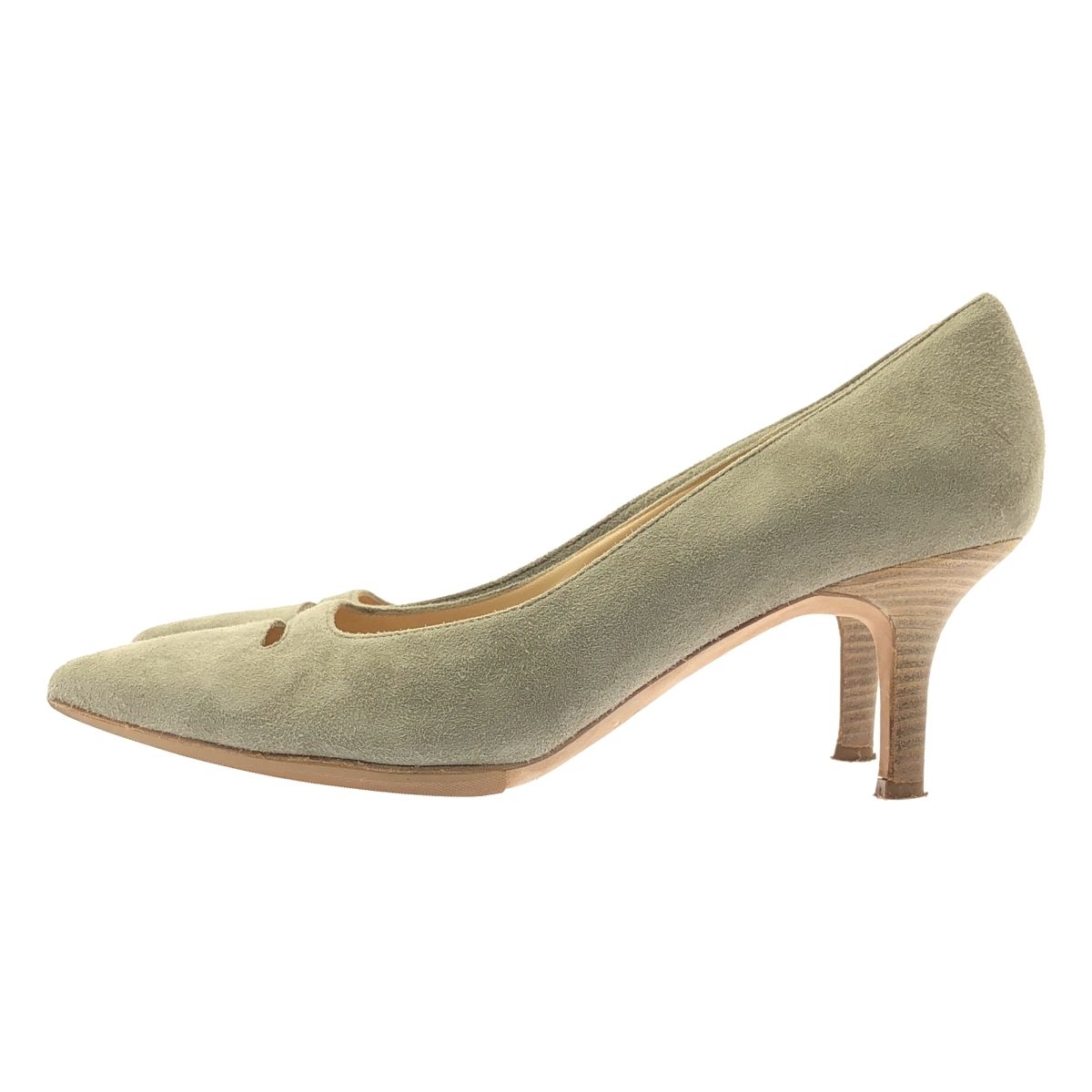 PELLICO / ペリーコ | ANIMA スエード パンプス | 37 | ベージュ