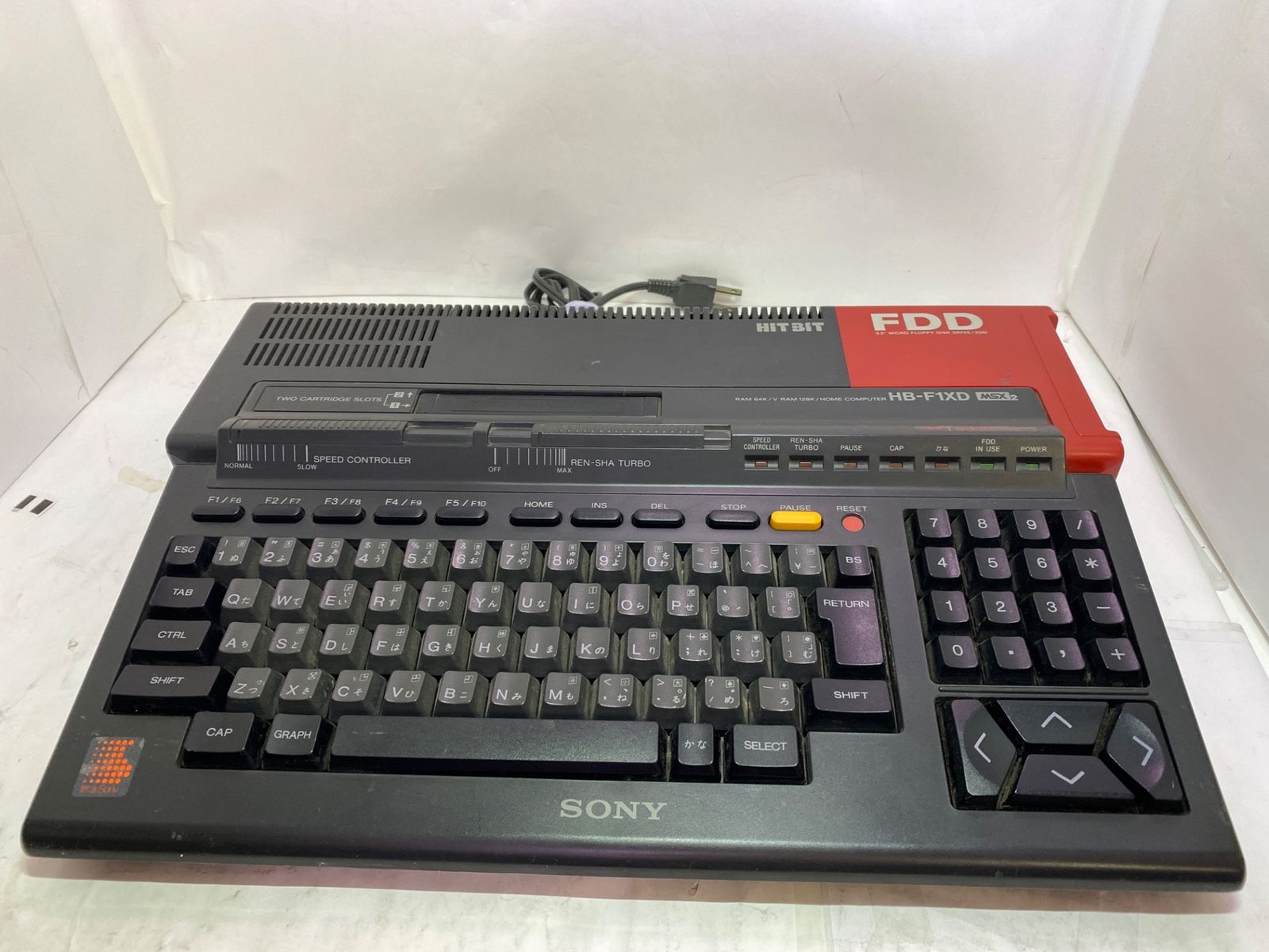 MSX2 HB-F1XD 中古品動作確認済み SONY MSX2 HB-F1XD Retro game