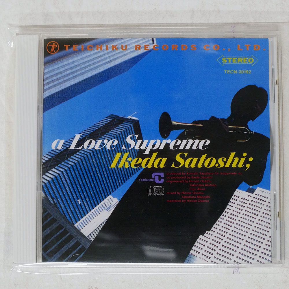 輸入盤 池田聡/至上の愛/TEICHIKU TECN30192 CD □ - メルカリ