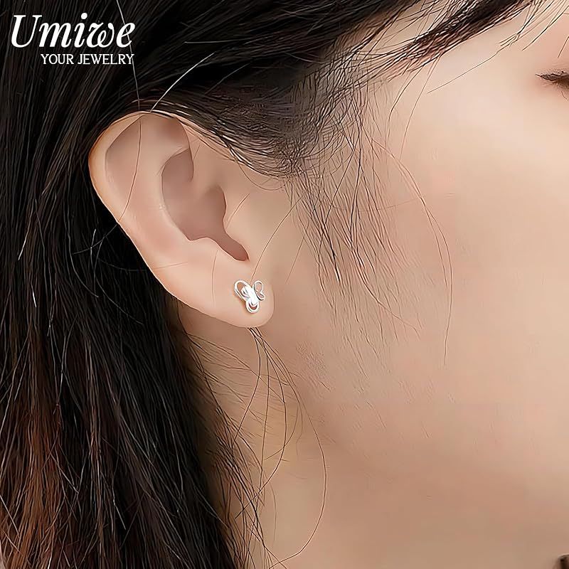 Umiweネジ式 ピアス つけっぱなし 金属アレルギー対応 レディース