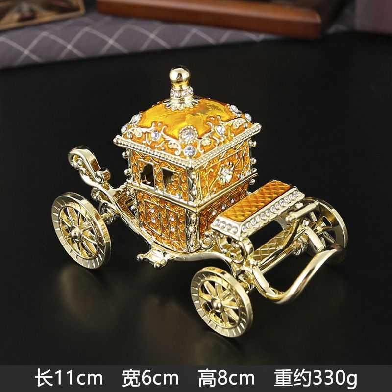 新品未使用 金属製七宝焼ロイヤルジュエリーボックス 精巧インテリア