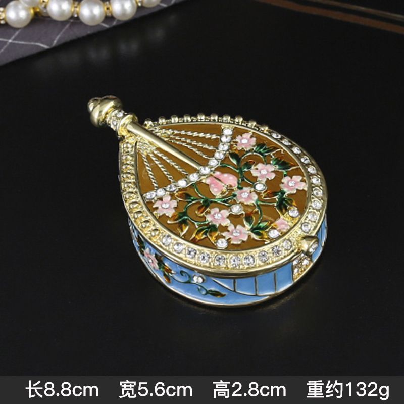 新品未使用 ジュエリーボックス 七宝焼インテリア小物 乙女心ギフト