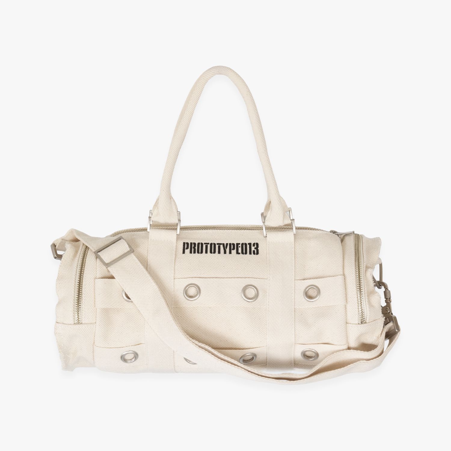 FAKE AS FLOWERS FAF | PROTOTYPE 013 (ECRU) ドラムバッグ ショルダー