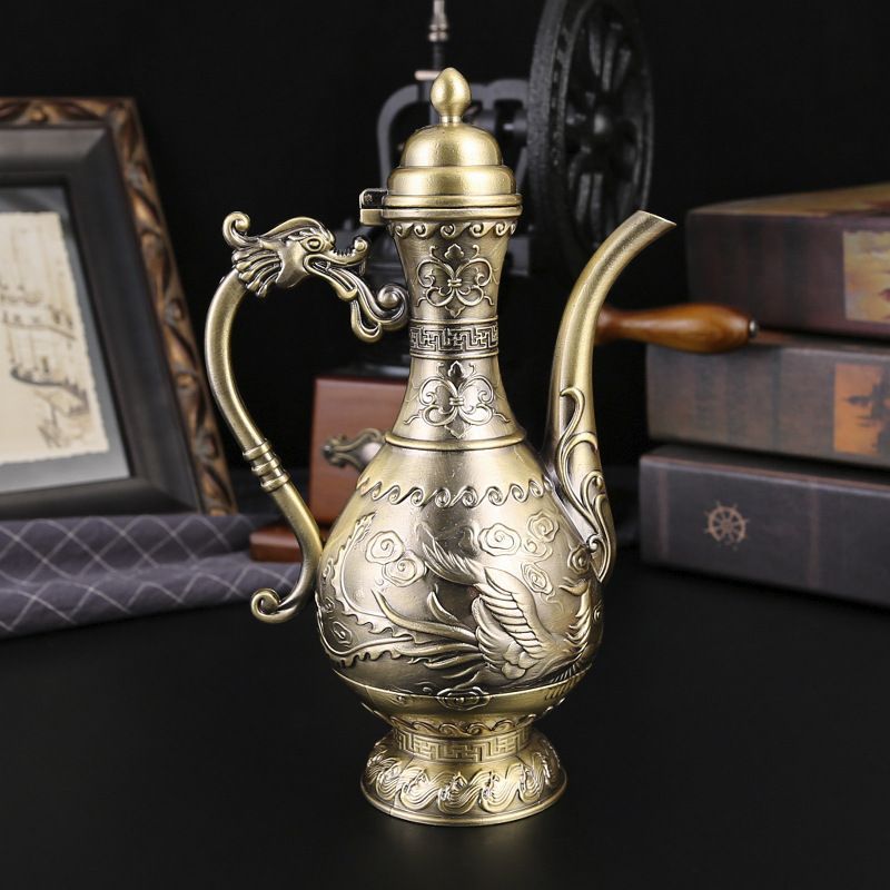 新品未使用 ハイエンド酒器セットギフトボックス 古典的家庭用