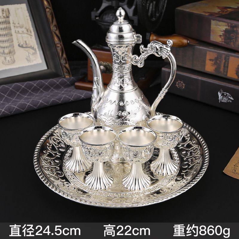 新品未使用 ハイエンド酒器セットギフトボックス 古典的家庭用