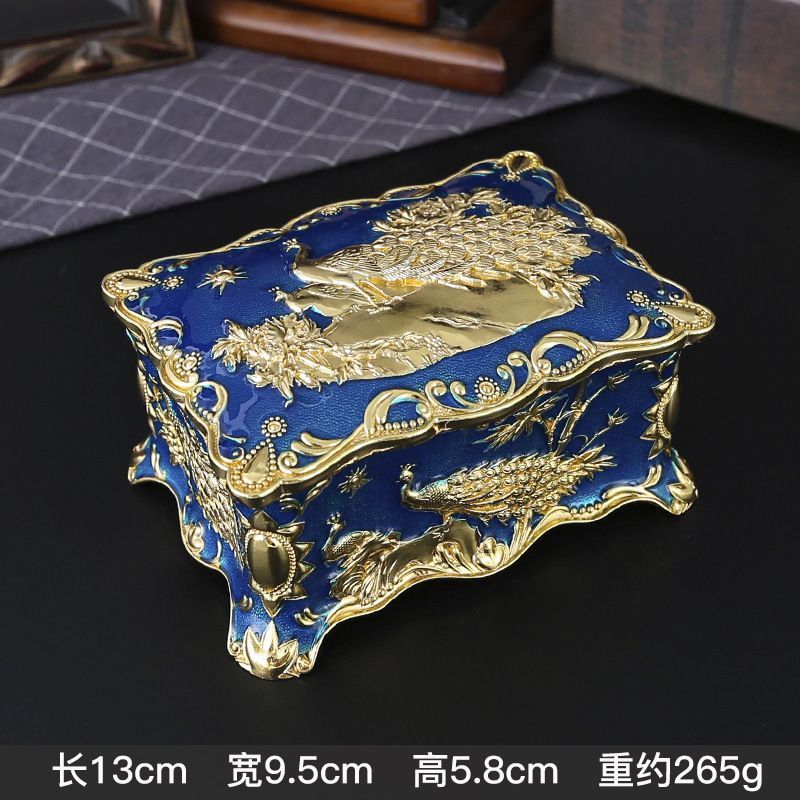 新品未使用 欧風アンティークジュエリーボックス 両開き宝石箱 高級