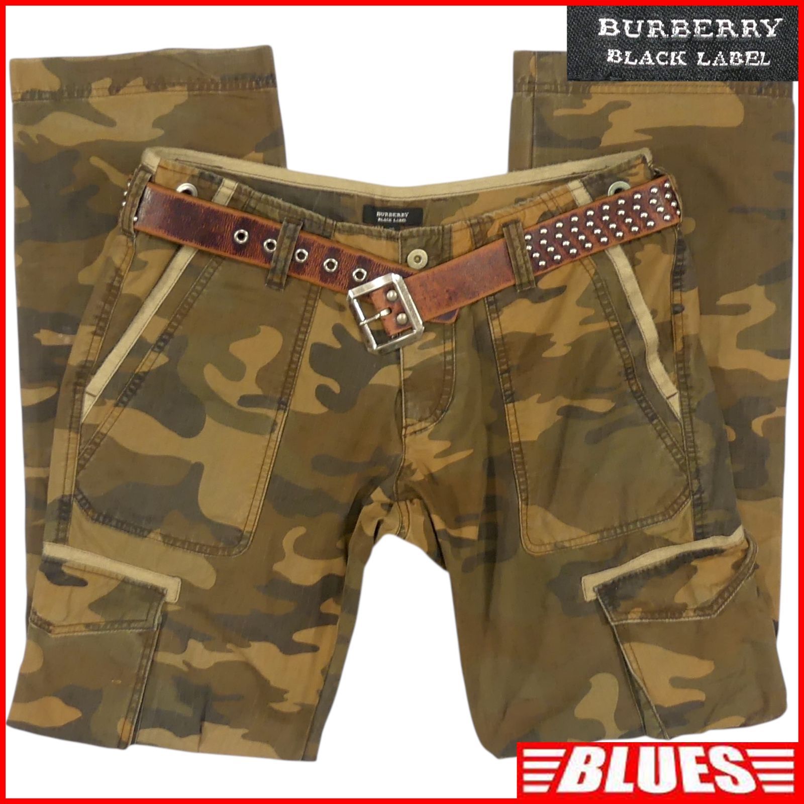 BURBERRY BLACK LABE 廃盤 バーバリーブラックレーベル カーゴパンツ