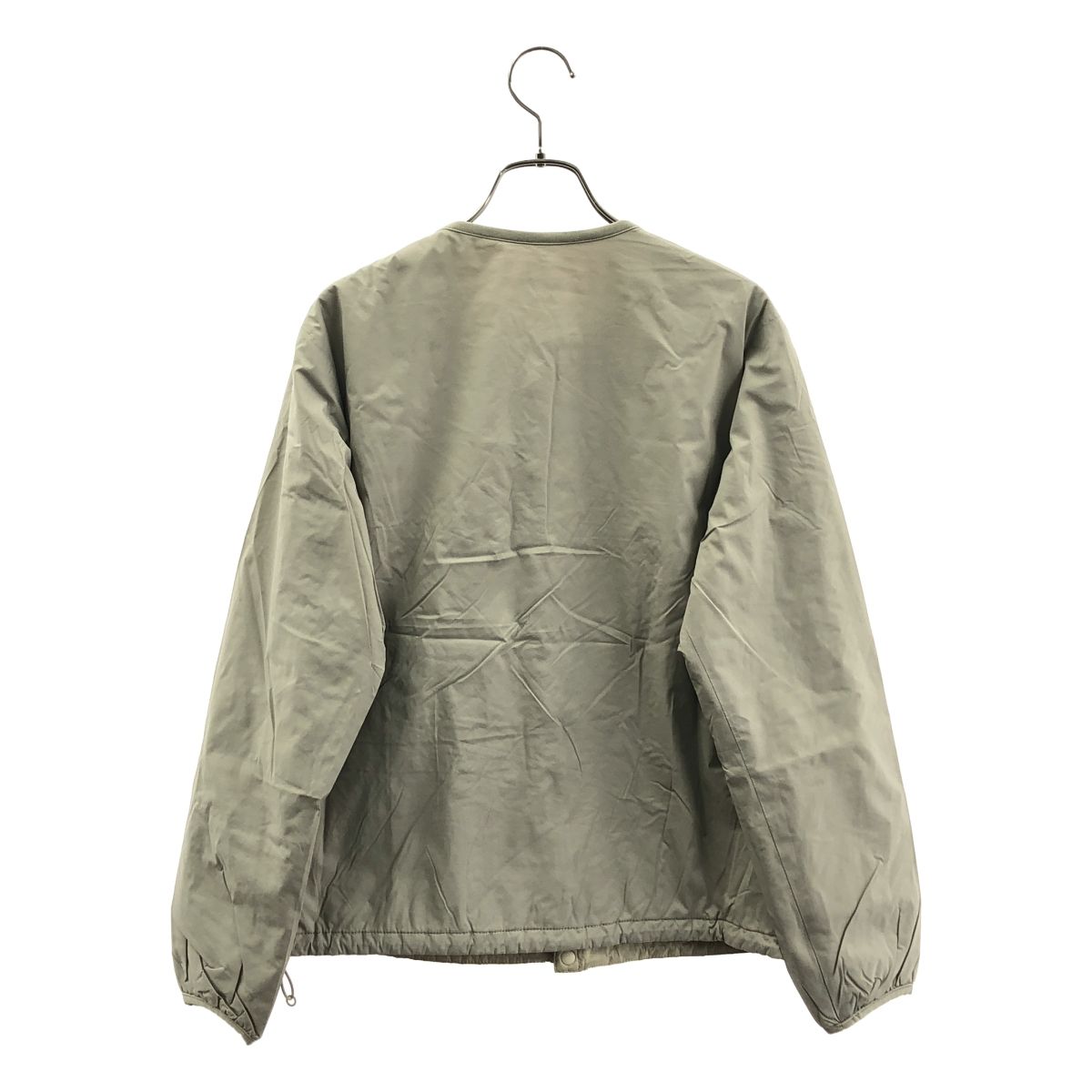 DANTON / ダントン | インサレーション ノーカラー ジャケット | 38