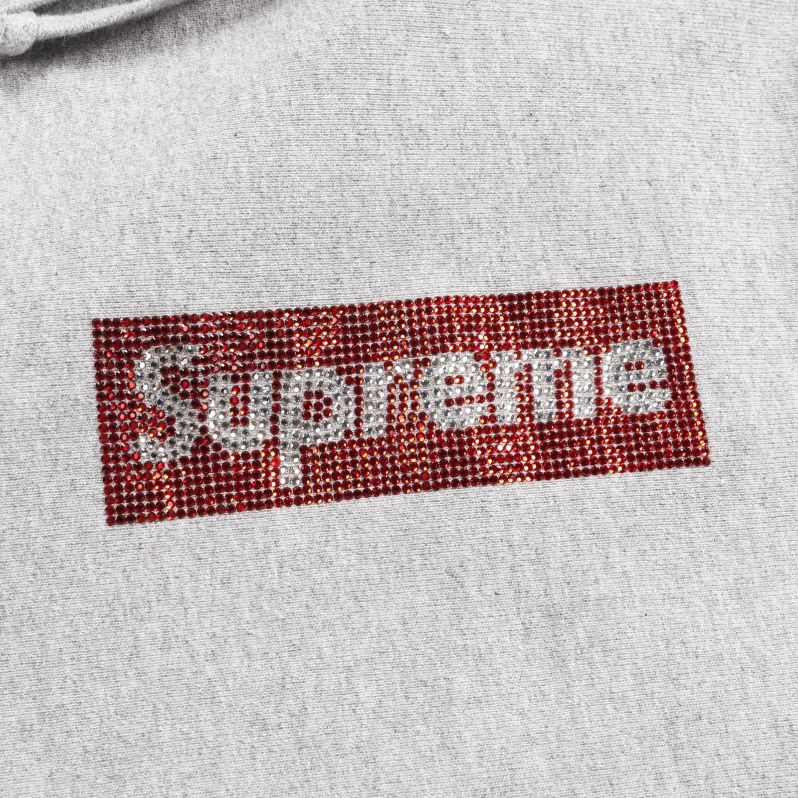 シュプリーム Supreme パーカー SUPREME × SWAROVSKI Box Logo Hooded 