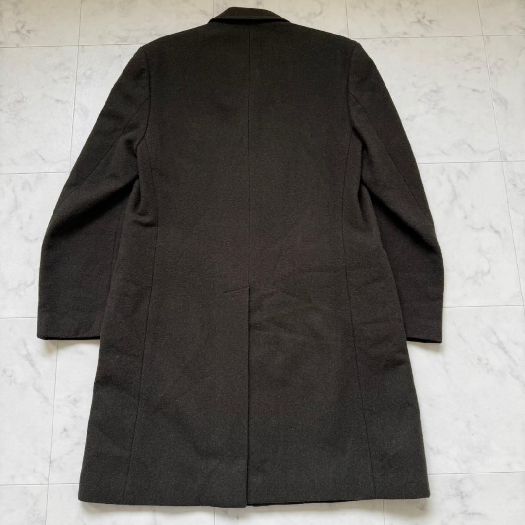 PAUL SMITH ウール チェスターコート ロング丈 ダークグリーン L