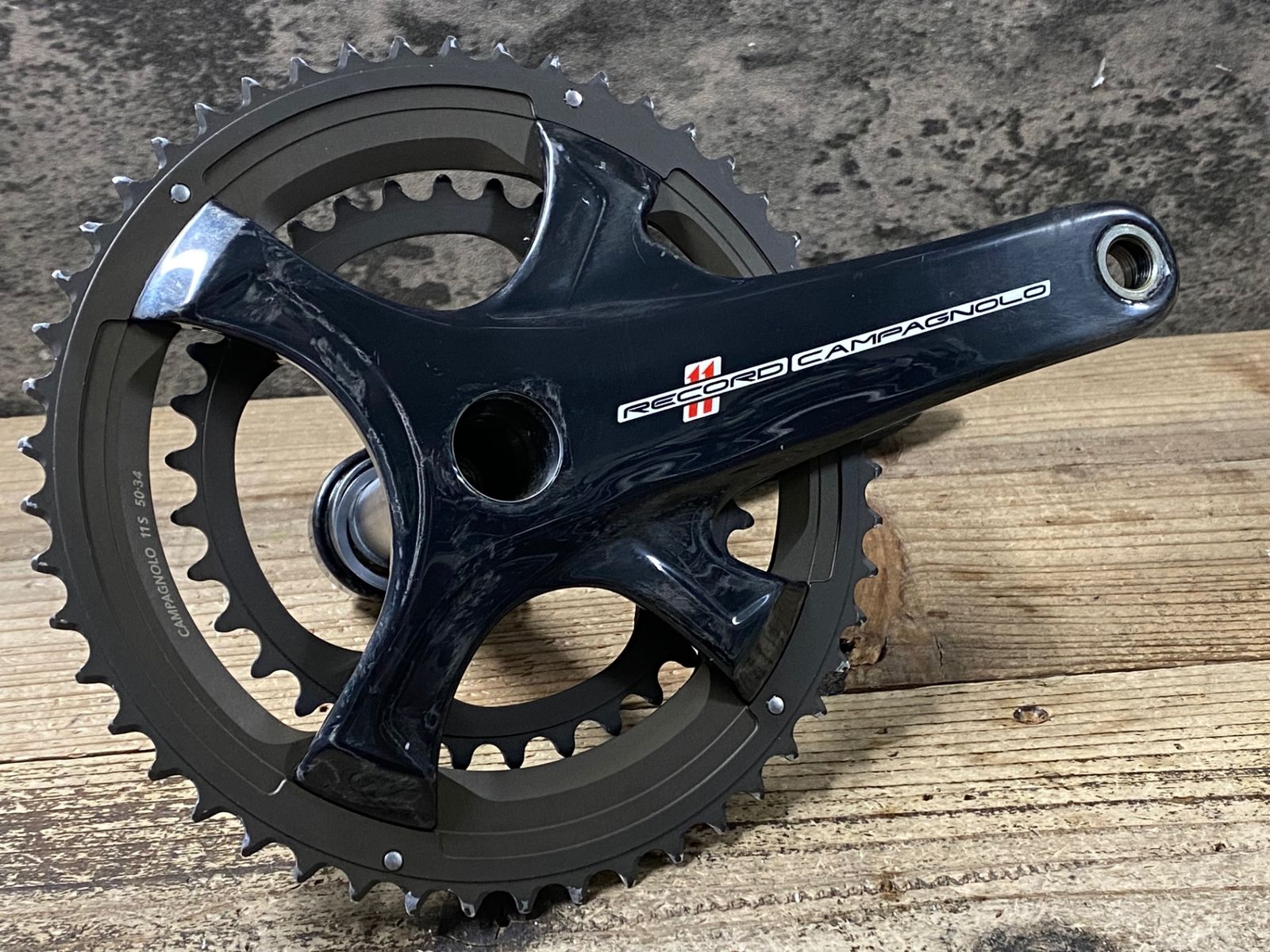 JO988 カンパニョーロ CAMPAGNOLO レコード RECORD クランクセット 50