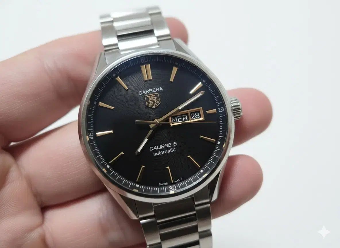 タグ ホイヤー カレラ キャリバー5 オートマチック 時計
