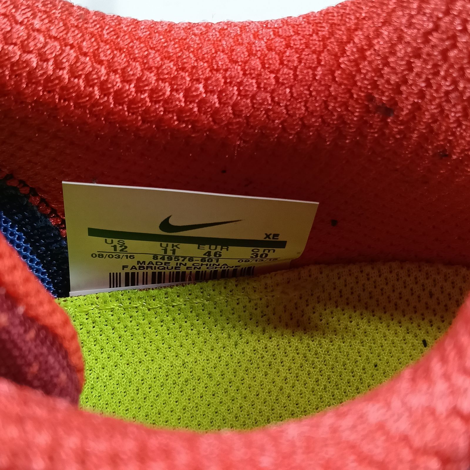 美品 NIKE エアズーム ストラクチャー20 ランニングシューズ30cm
