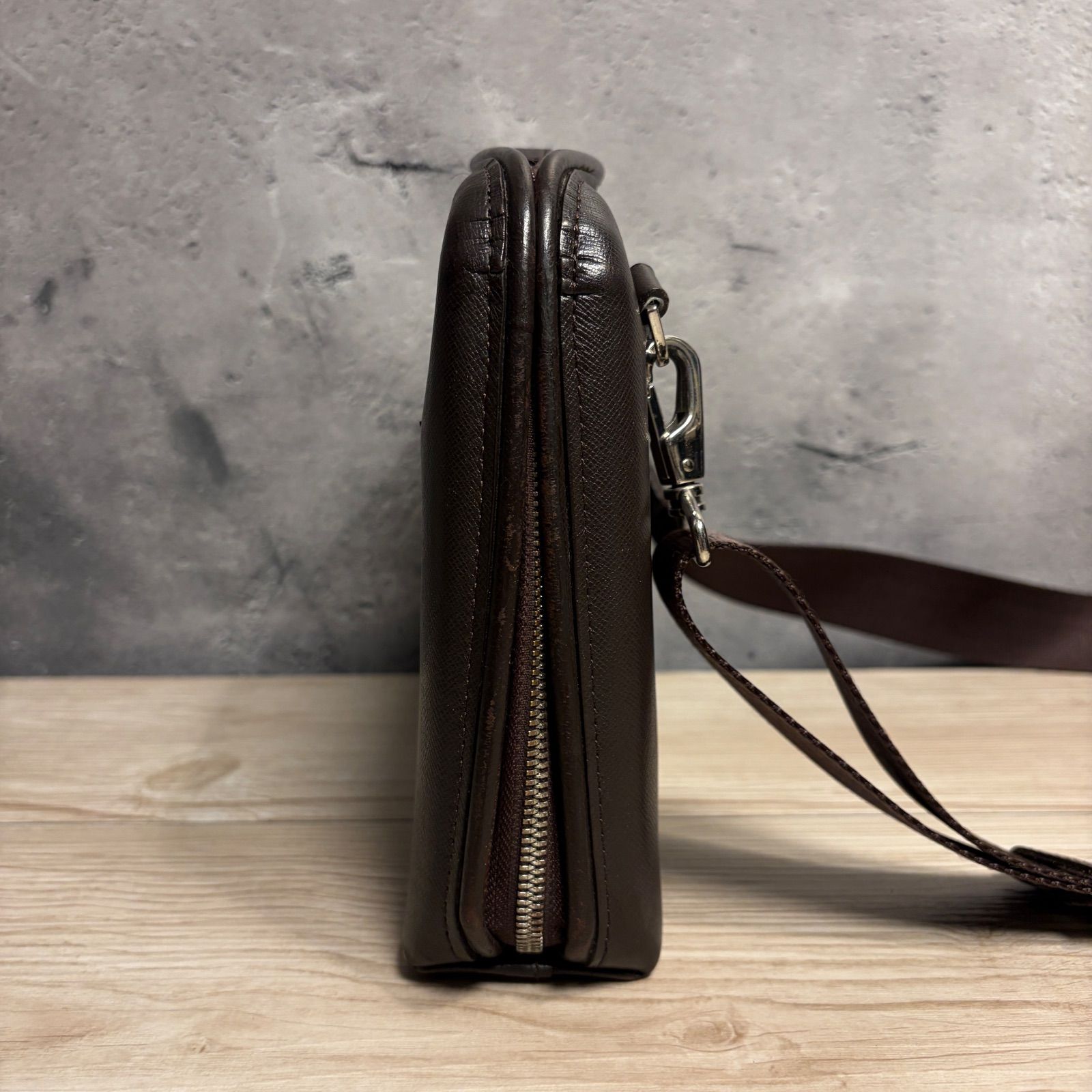 PORTER AVENUE アベニュー レザー ショルダーバッグ ブラウン PORTER