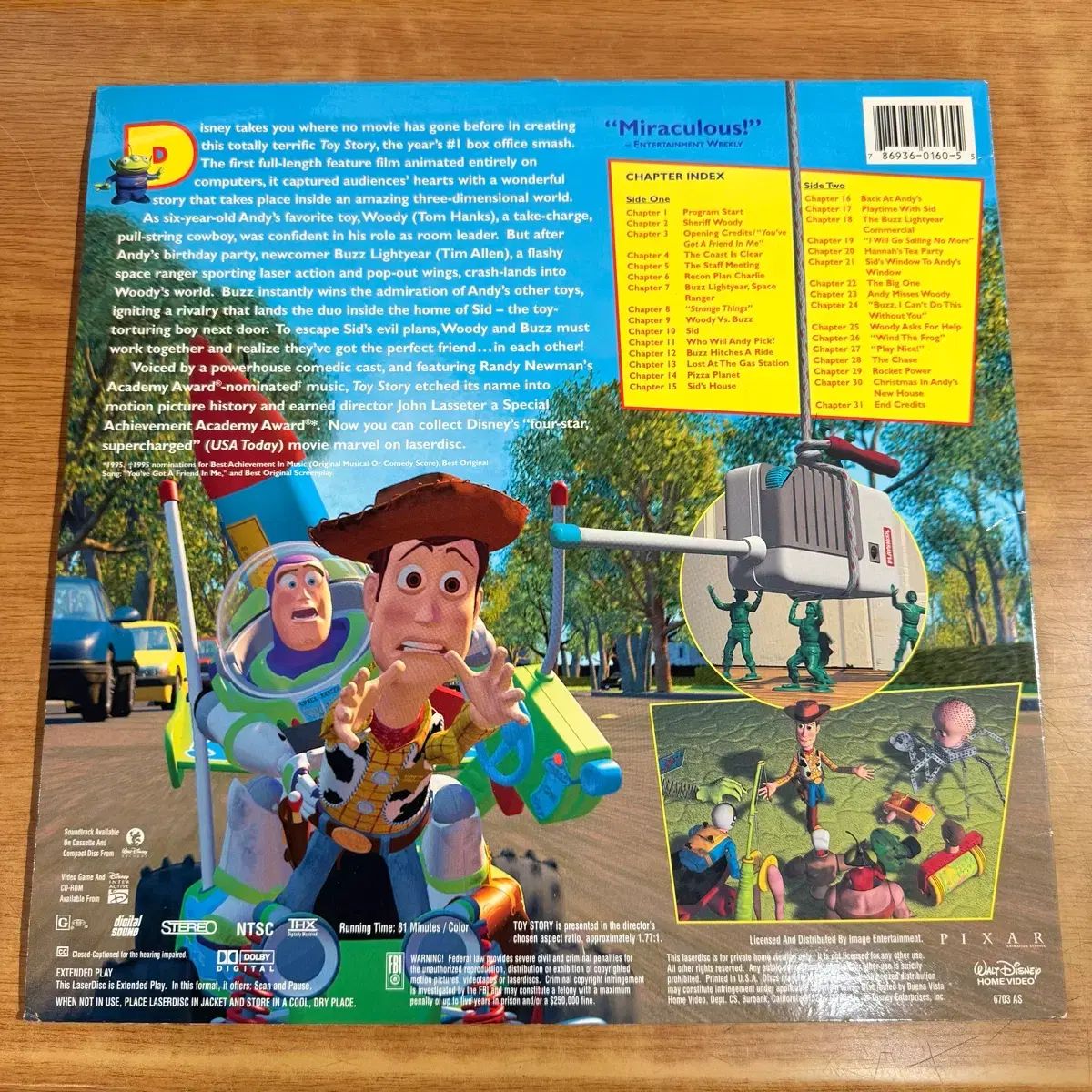 Disney（ディズニー） トイ・ストーリー レーザーディスク ld
