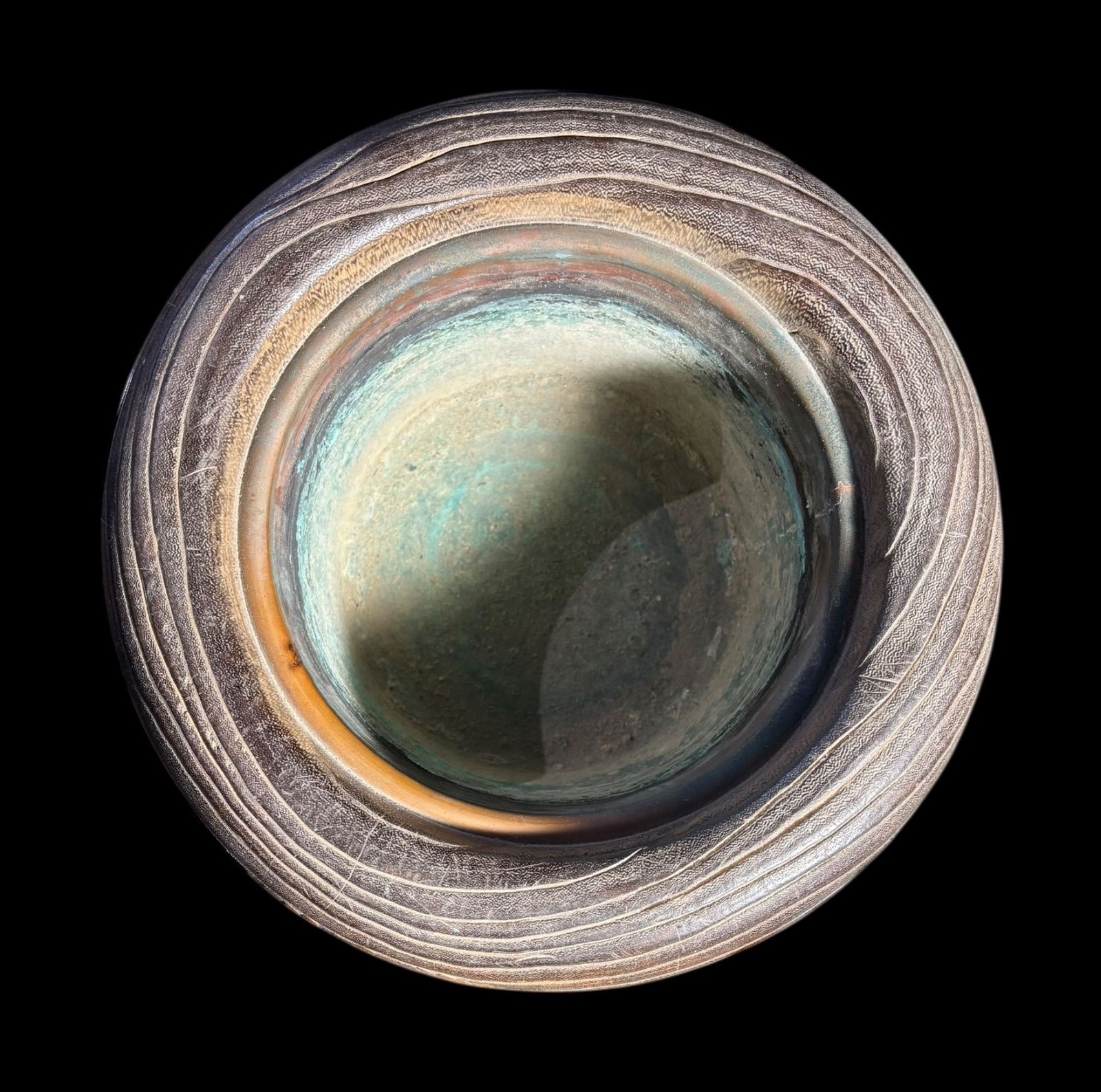 桐火鉢 手あぶり 蒔絵 煙草盆 鳥草花図 火鉢 陶器 時代物 古道具 骨董