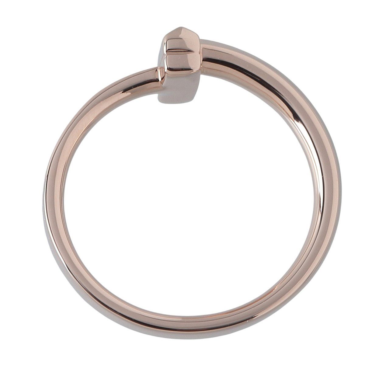 ティファニー Tワン ナロー リング 約13号 Au750PG 新品仕上げ済