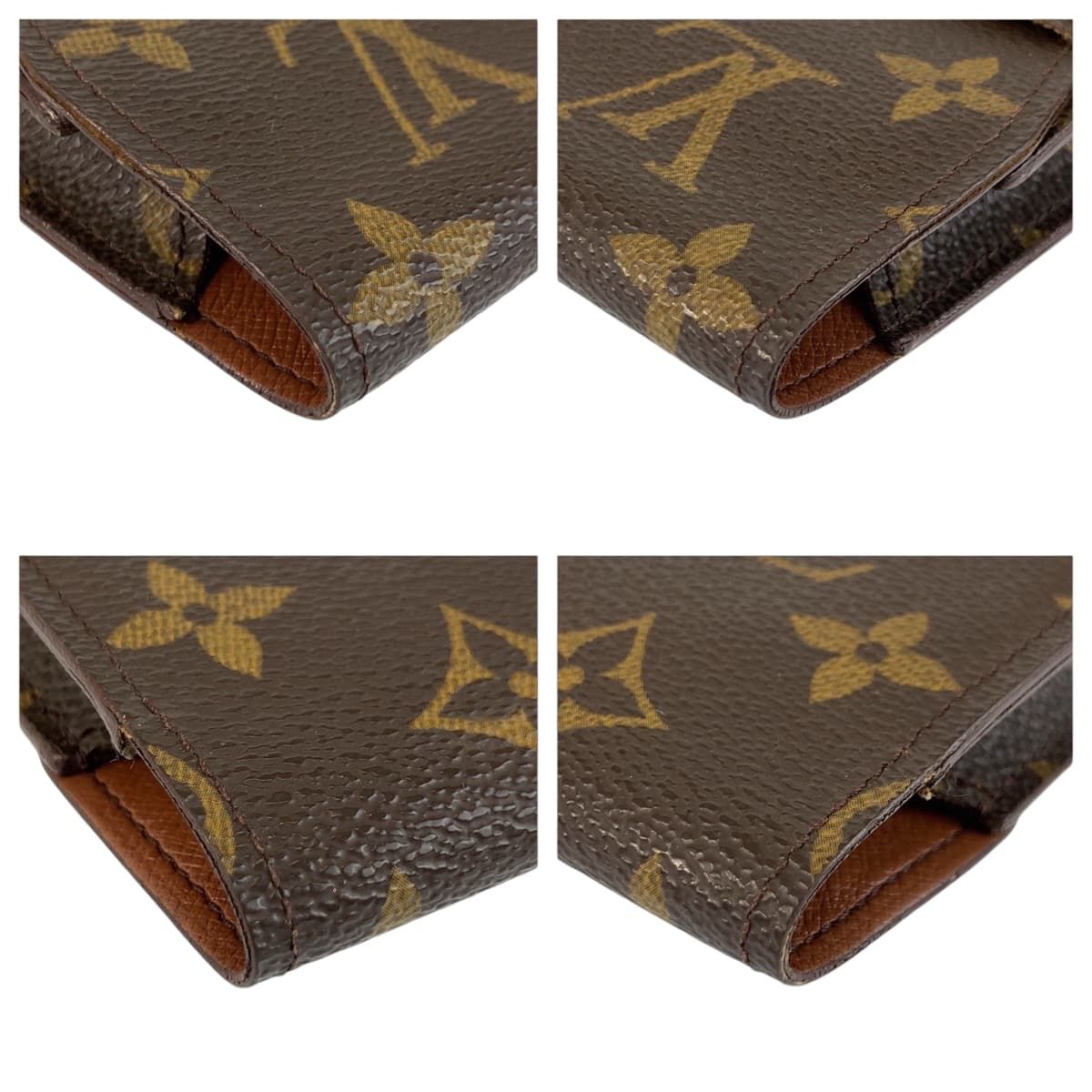 LOUIS VUITTON ルイヴィトン モノグラム エテュイ シガレット ブラウン