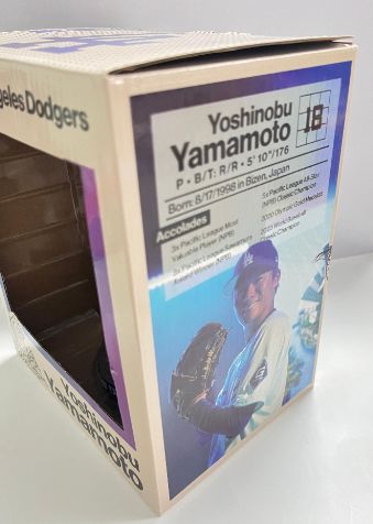 限定品！ ドジャース山本由伸 ボブルヘッド 2024年6月13日配布 - メルカリ