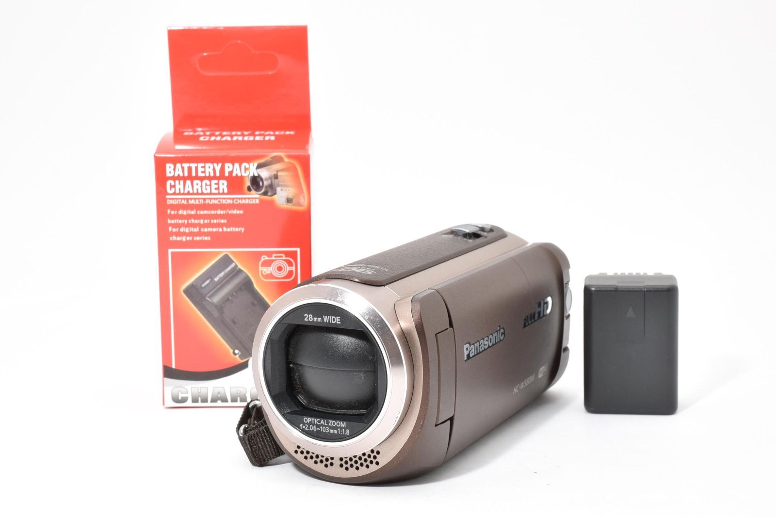 Panasonic パナソニック HC-W580M ブラウン /2661 動作OK 返金保証