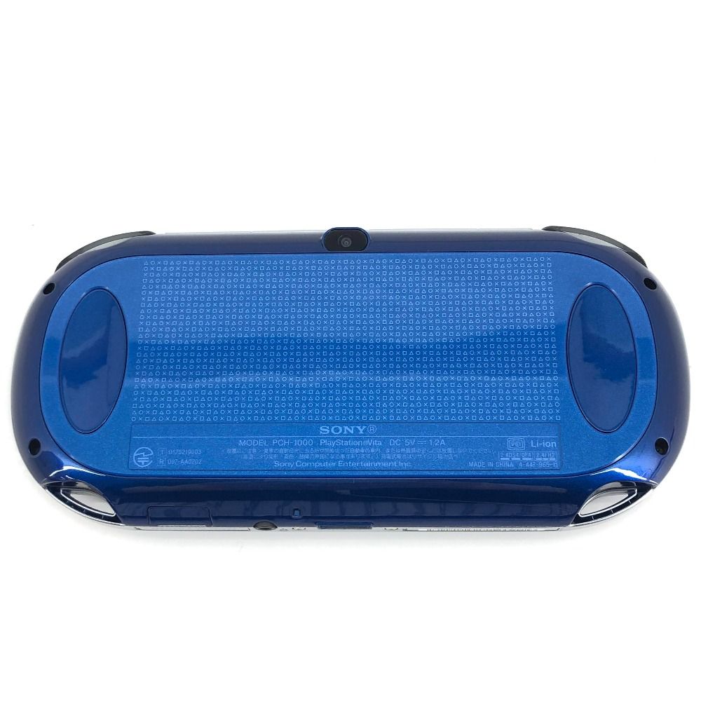 05w17973T 【PS VITA】PlayStation VITA 本体のみ PCH-1000 サファイア