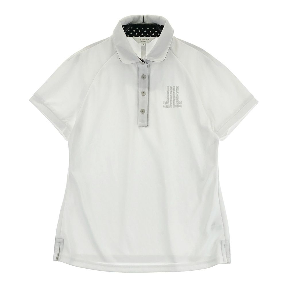新品 LANVIN SPORT ランバンスポール ポロシャツ半袖38(M) サイズ：38 LANVIN SPORT ランバン スポール 半袖ポロシャツ ホワイト