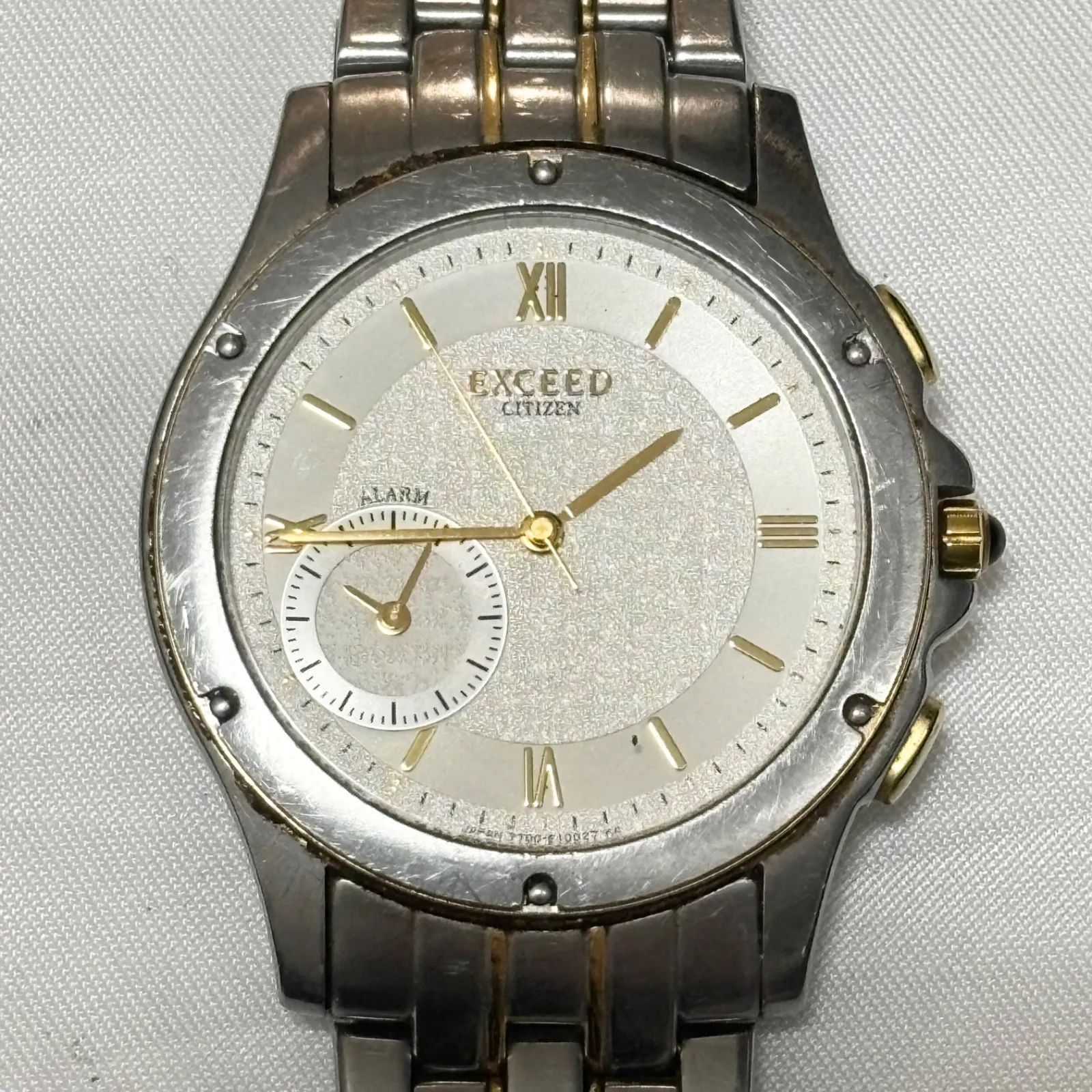 送料無料】CITIZEN/シチズン/EXCEED/エクシード/7700-E10071/シルバー 