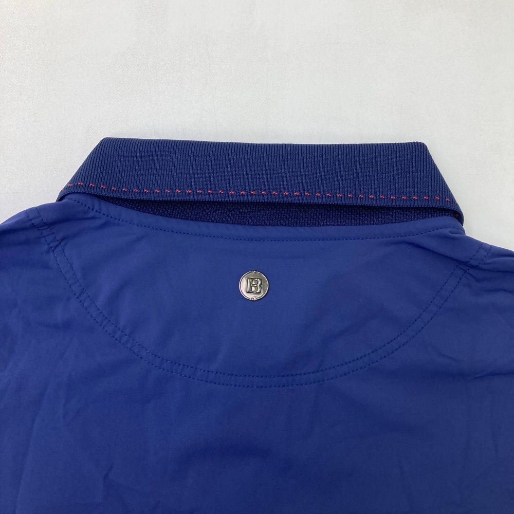 サイズ：L BRIEFING GOLF ブリーフィング 半袖ポロシャツ ネイビー系