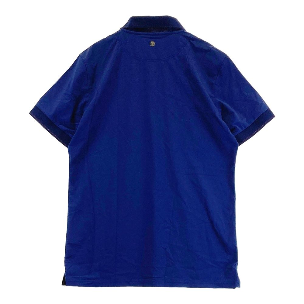 サイズ：L BRIEFING GOLF ブリーフィング 半袖ポロシャツ ネイビー系