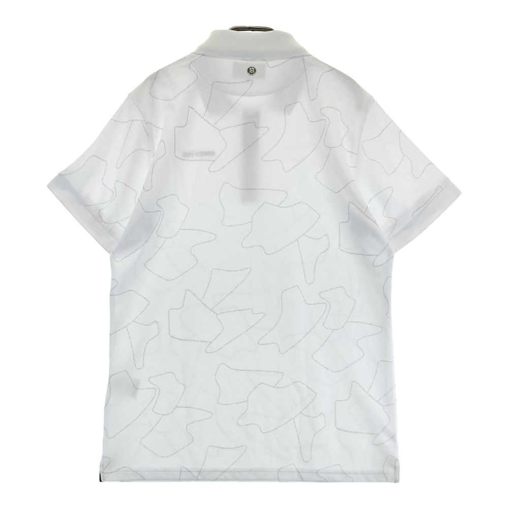 サイズ：L BRIEFING GOLF ブリーフィング 半袖ポロシャツ 総柄