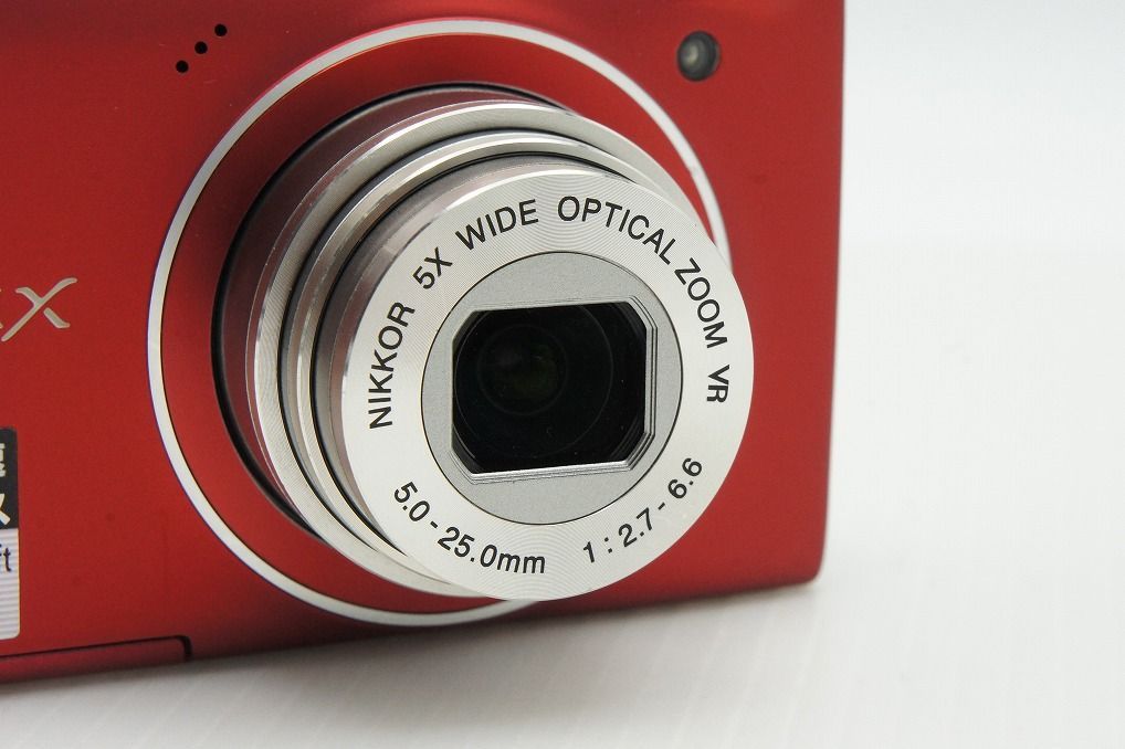 良品 Nikon ニコン COOLPIX S5100 コンパクトデジタルカメラ レッド