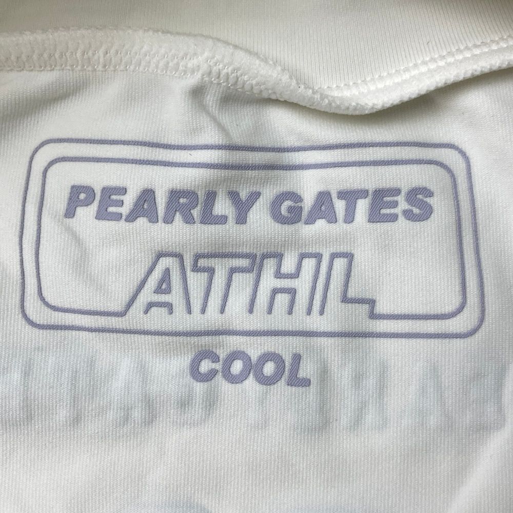サイズ：1 PEARLY GATES パーリーゲイツ ハイネック 長袖インナーT