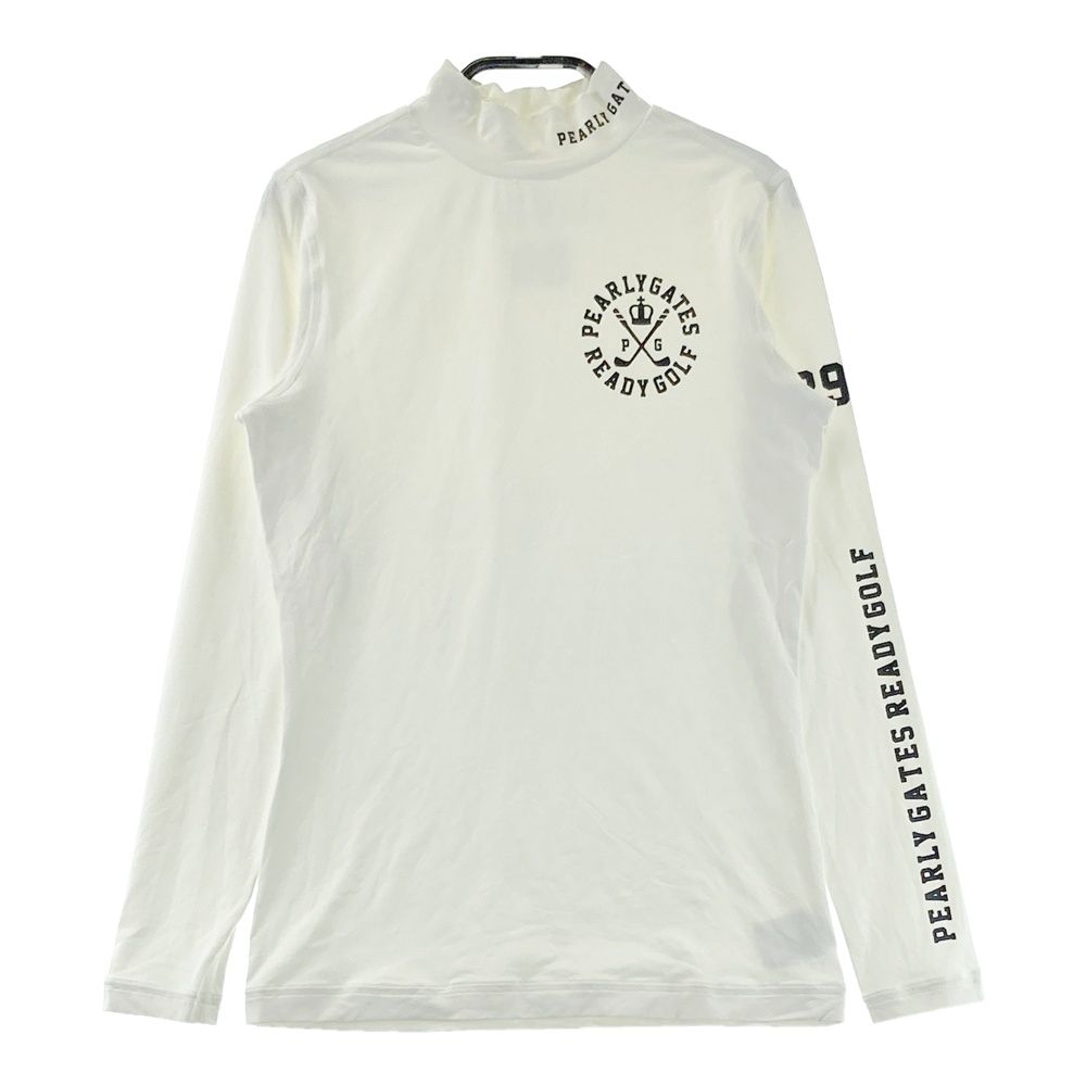 サイズ：1 PEARLY GATES パーリーゲイツ ハイネック 長袖インナーT